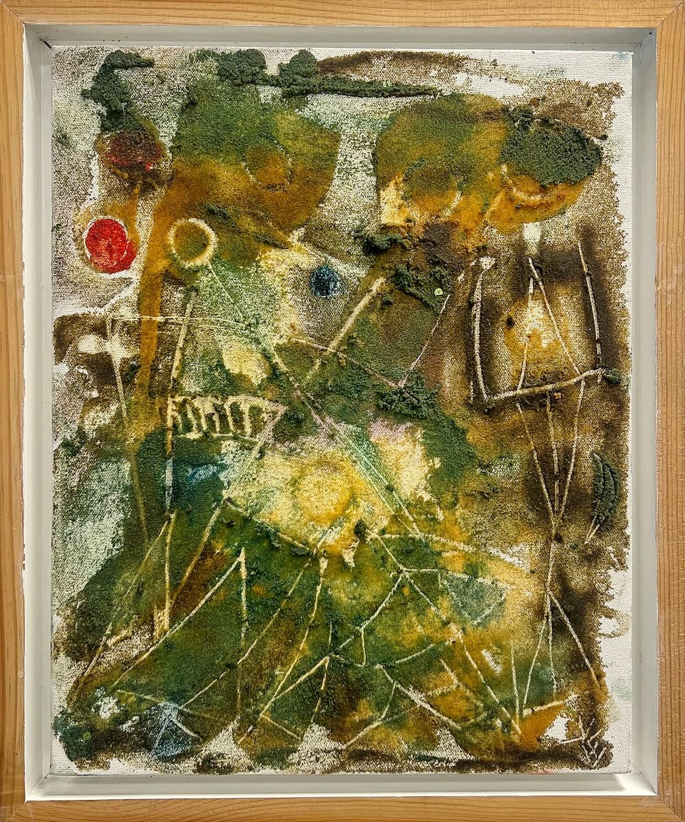 Open Sky IV by Ximena García Chávez, mixed media work at El Dorado Gallery
