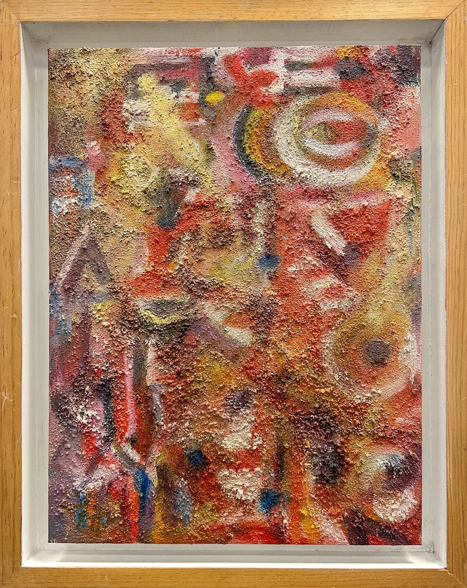Open Sky VI by Ximena García Chávez, mixed media work at El Dorado Gallery